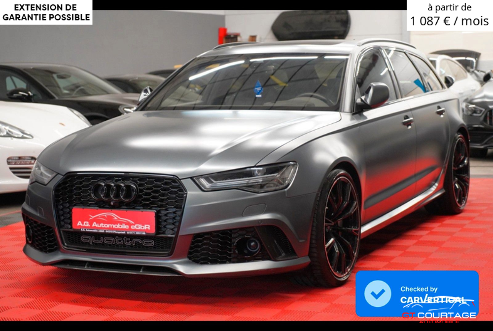 RS6 4.0 TFSI Quattro Performance 2017 occasion 84860 Caderousse