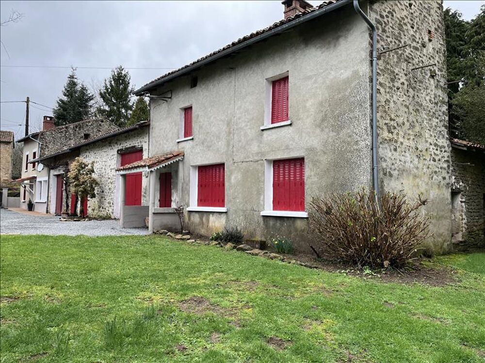 Vente Maison Corps de Ferme de 5 pices principales St pardoux le lac