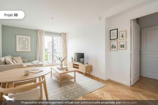  Appartement  vendre 2 pices 42 m