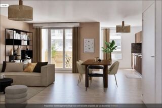  Appartement  vendre 2 pices 48 m