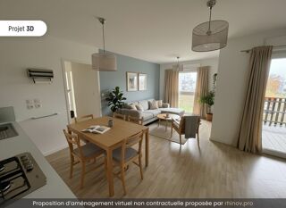  Appartement  vendre 3 pices 62 m