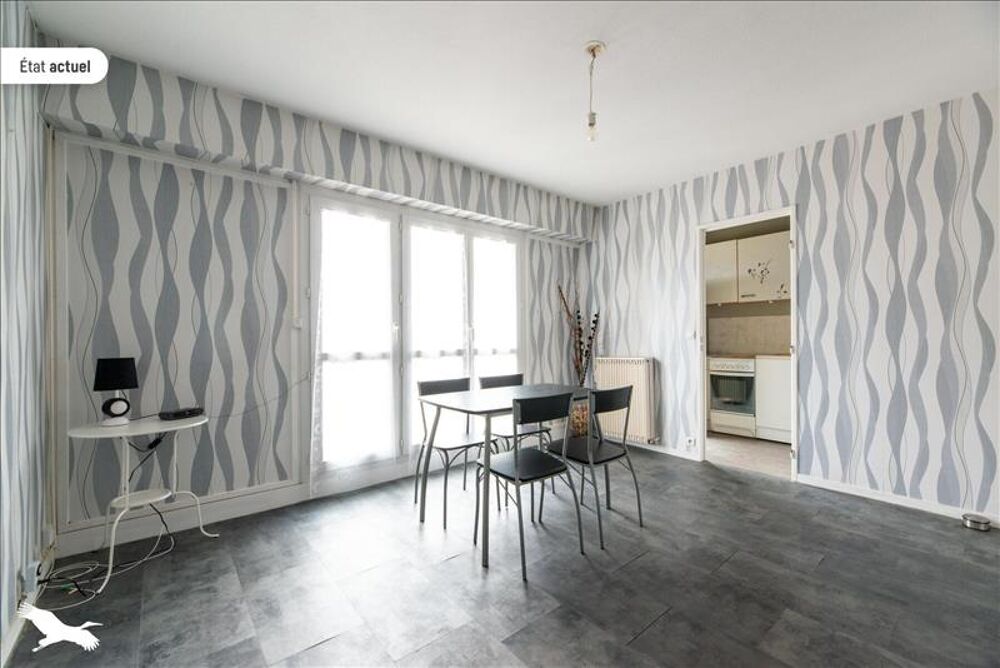 Appartement a louer saint-ouen-l'aumone - 2 pièce(s) - 44 m2 - Surfyn