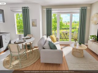  Appartement  vendre 2 pices 47 m