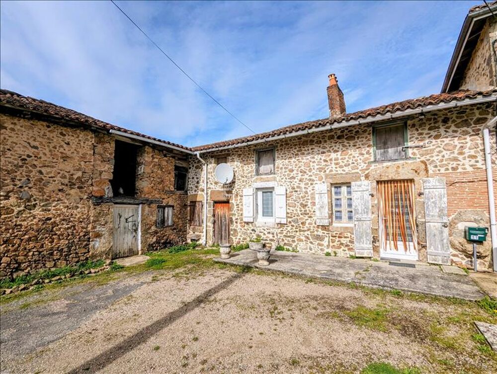 Vente Maison Maison en pierre de 2 pices principales Chabanais