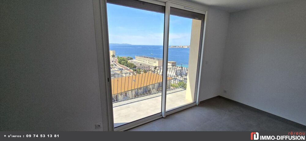 Vente Appartement 4 Pices pleine vue mer Ajaccio