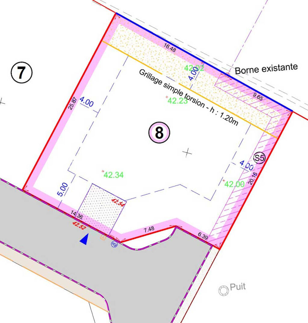 Vente Terrain Terrain constructible 622 m2 Puget sur argens