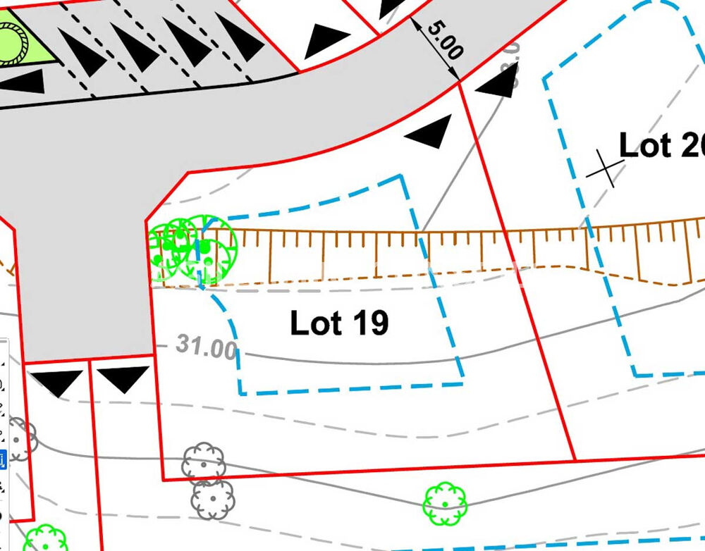 Vente Terrain Terrain constructible 445 m2 Roquebrune sur argens