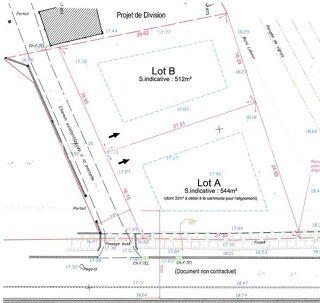  Terrain à vendre 544 m²