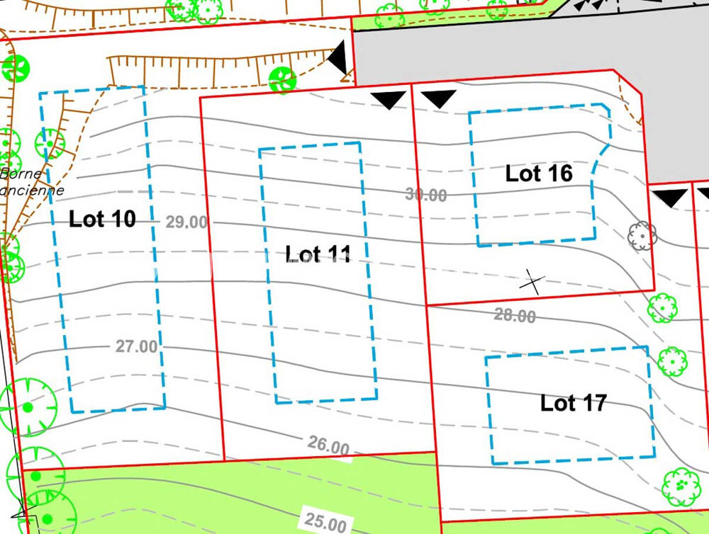 Vente Terrain Terrain à bâtir 626 m2 Roquebrune sur argens