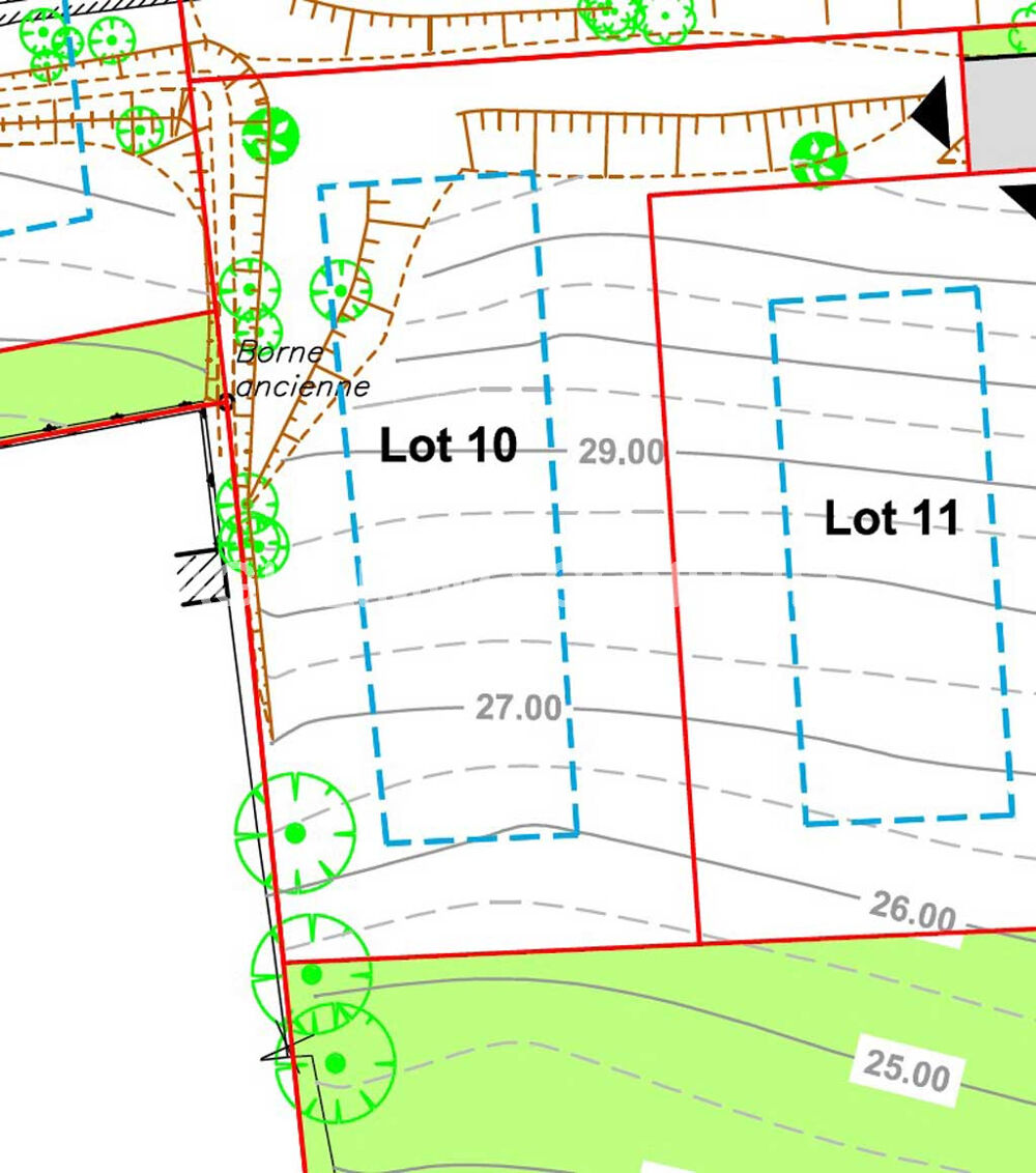 Vente Terrain Terrain constructible 821 m2 Roquebrune sur argens