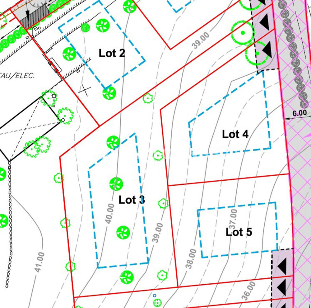 Vente Terrain Terrain constructible 721 m2 Roquebrune sur argens