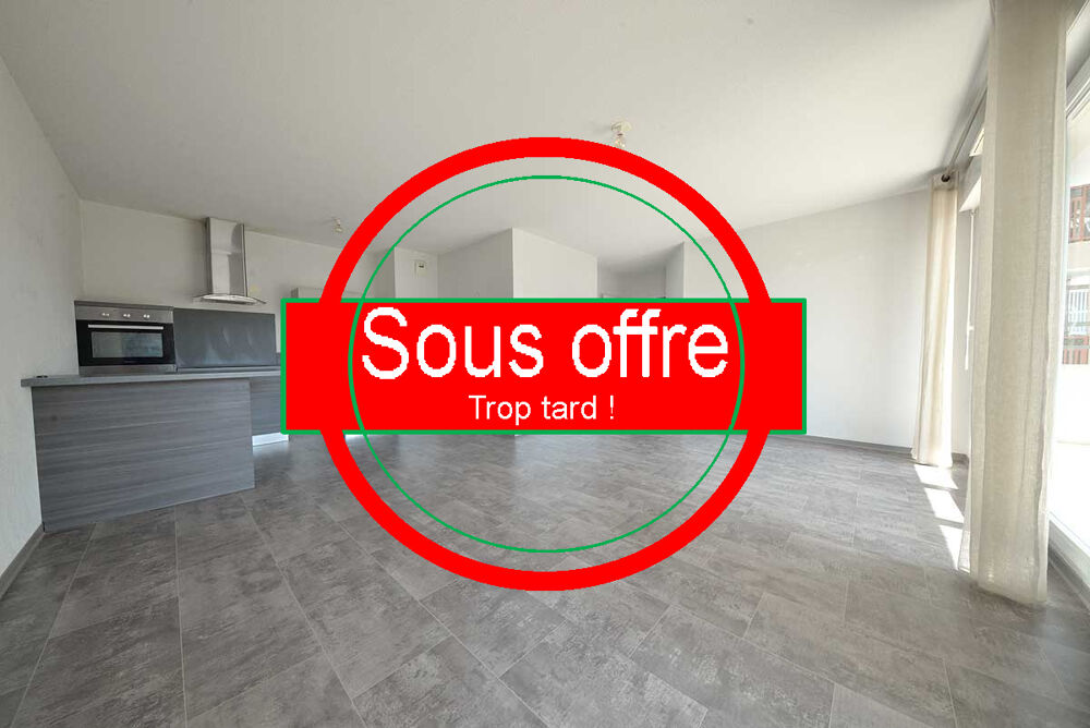 Appartement T3 avec terrasse, parking et garage