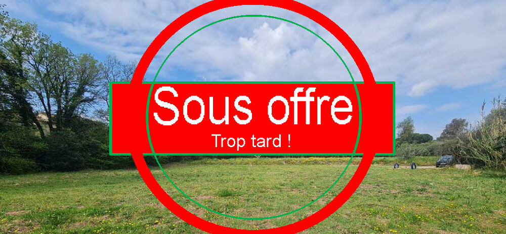 Vente Terrain Terrain viabilisé de 1055 m2 Puget sur argens