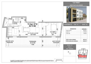  Appartement  vendre 2 pices 49 m