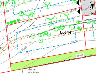  Terrain � vendre 960 m�