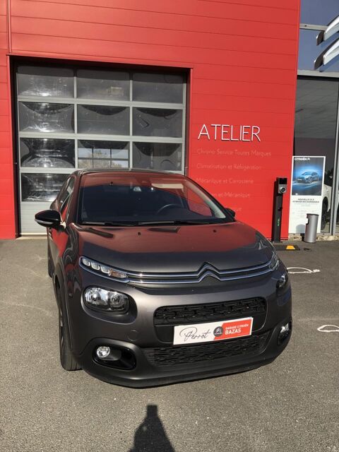 Citroën C3 1.2 PureTech 12V - 110 S&S - BV EAT6 2016 BERLINE Shine PHA 2020 occasion Bazas 33430