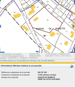  Terrain � vendre 3538 m�