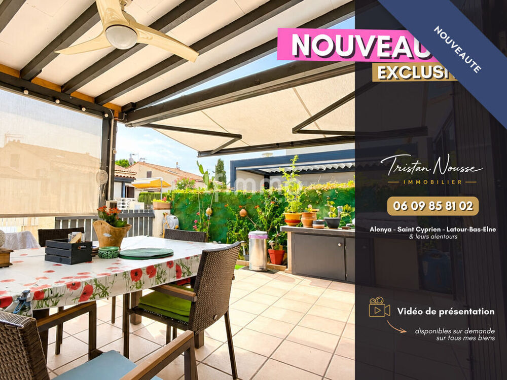 Villa T3 42 m2 dans copro avec piscine à Saint Cyprien Plage