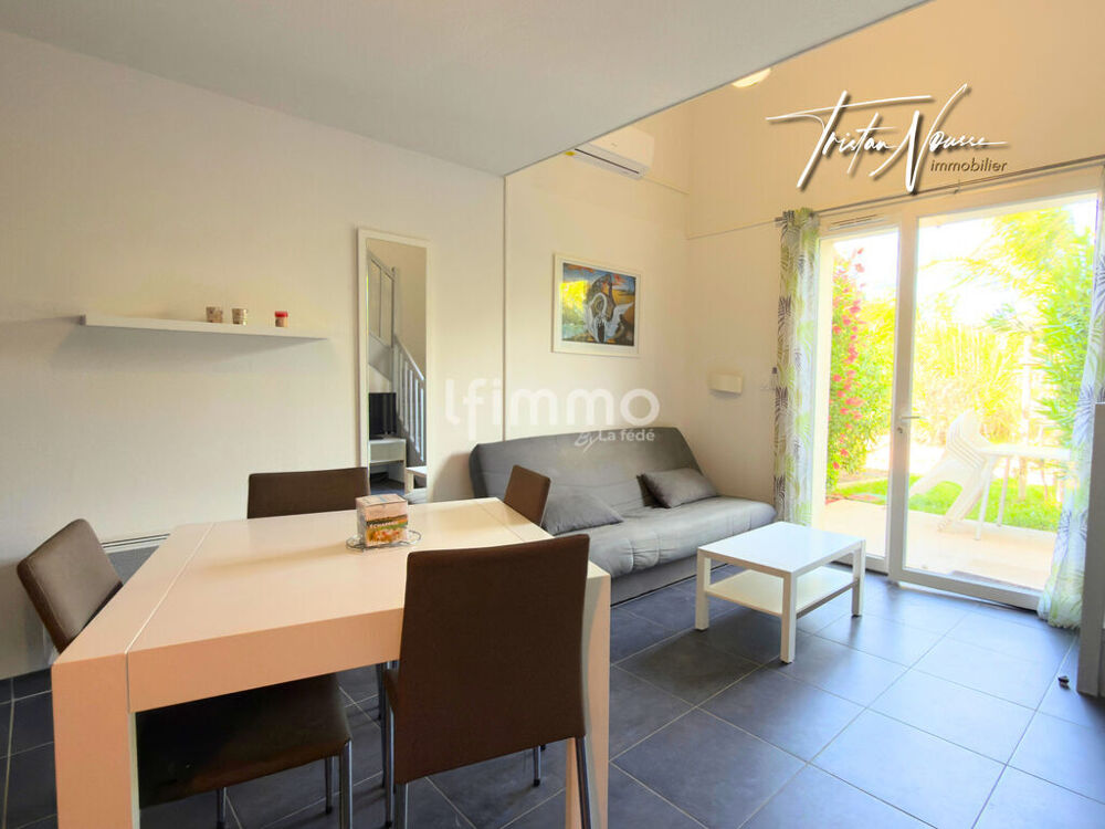 Maison T2 34 m2 en résidence avec piscine - Latour Bas Elne