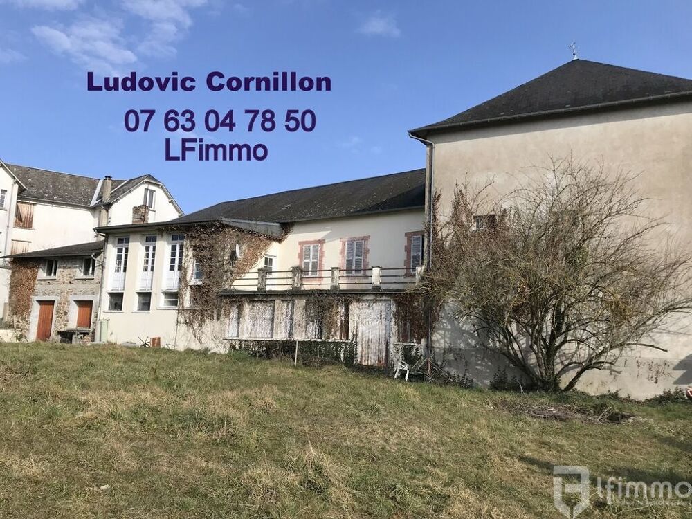 Vente Immeuble Immeuble à rénover: Hôtel-Restaurant, boucherie avec appartement La croisille-sur-briance
