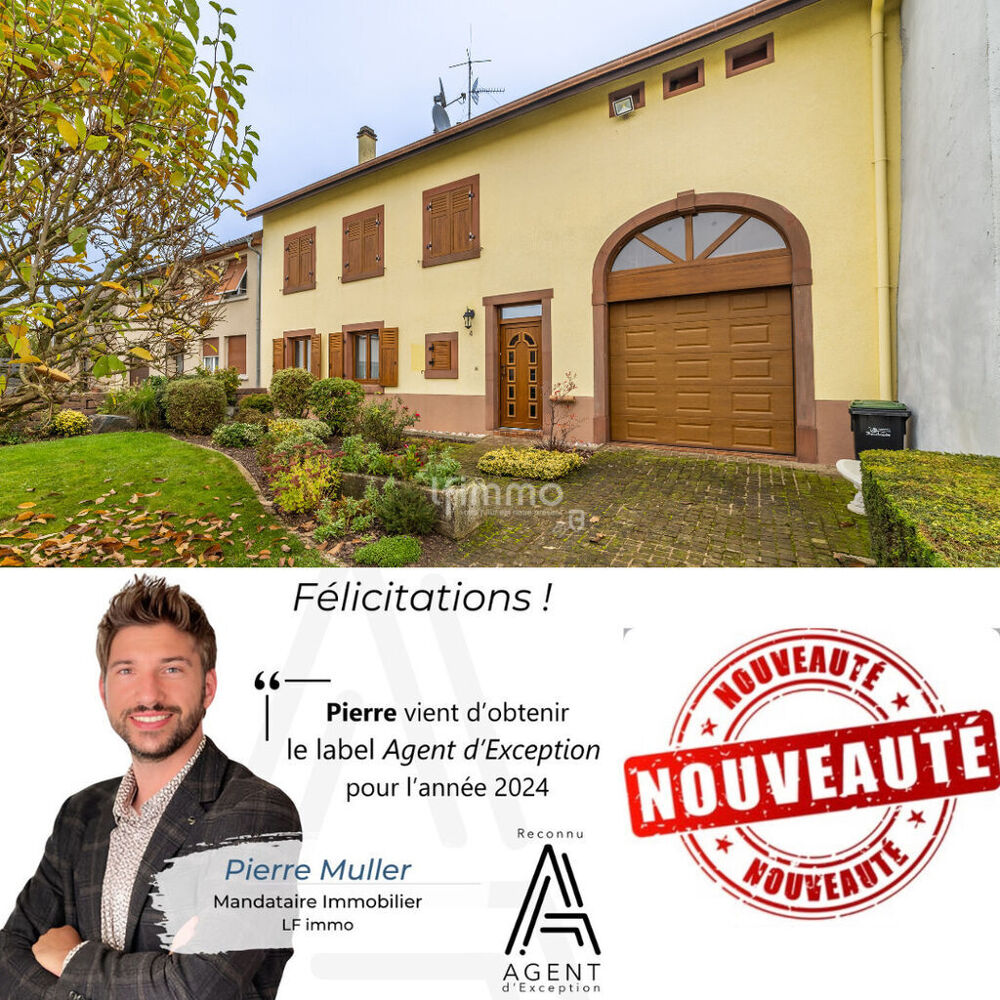 Vente Maison Maison, dotée de grands volumes, avec un fort cachet. Francaltroff