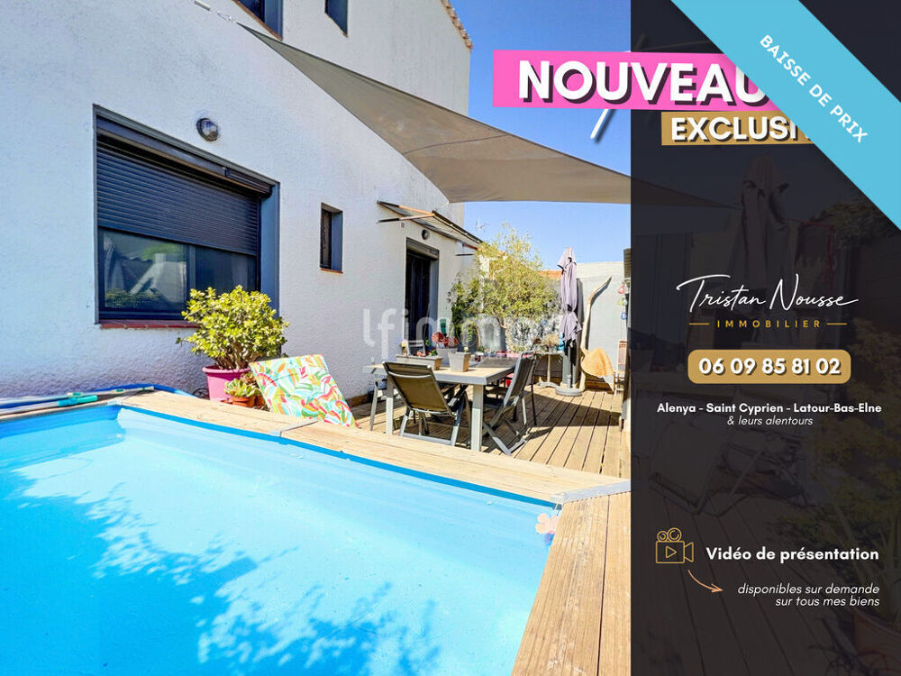 Maison 2 faces - 130 m2 - 4 chambres - Garage piscine - Saint Cy