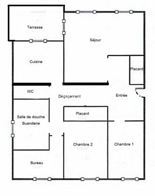  Appartement  vendre 4 pices 97 m