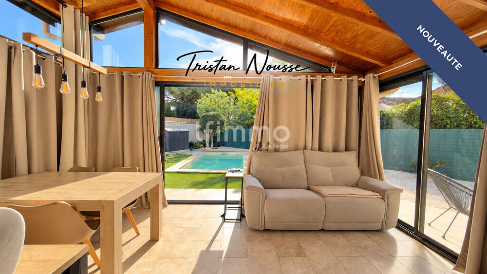 Vente Maison Maison T3 3 faces de 54 m2 avec piscine - L'Aygual Saint Cyprien Saint-cyprien