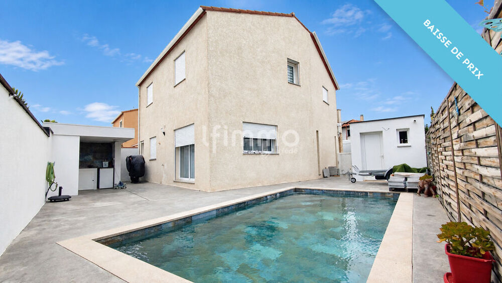 Vente Maison Maison 3 faces - 130 m2 - 5 chambres - Theza Théza