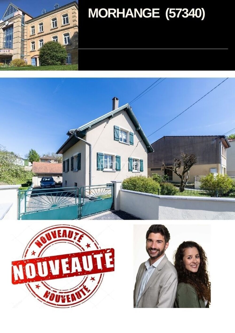 Coquette Maison Individuelle, Secteur Calme de Morhange.