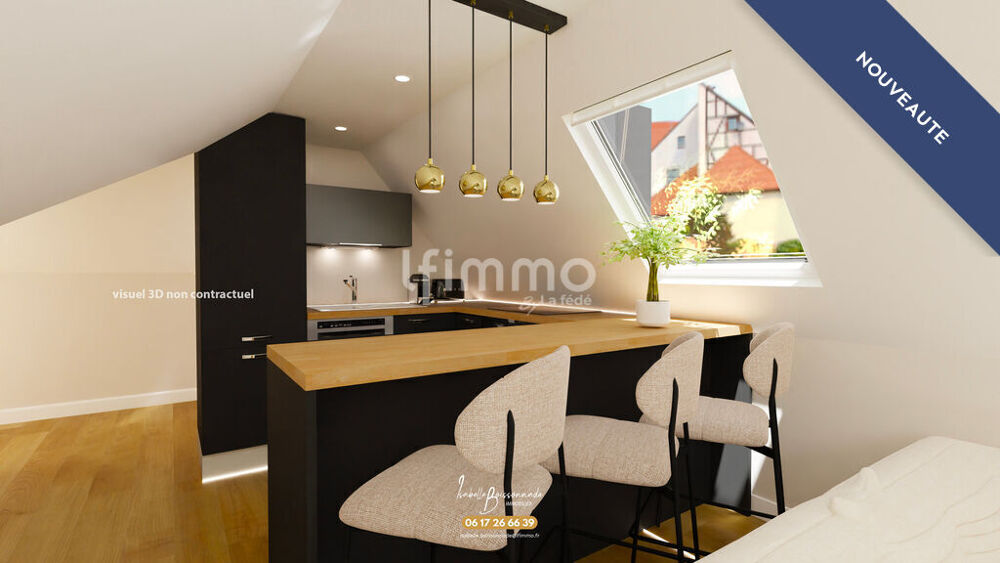 Appartement Lily : 3 pièces sous combles Illkirch