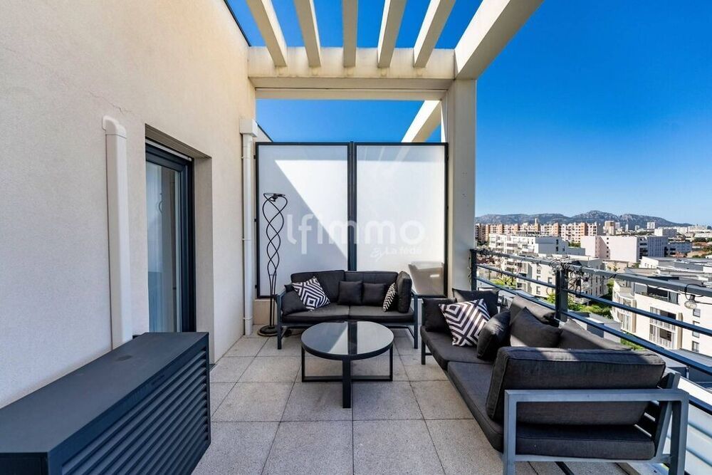 Vente Appartement T4 88m2 +Terrasse de 20M2 et Double Box 35m2 10ème Marseille 10