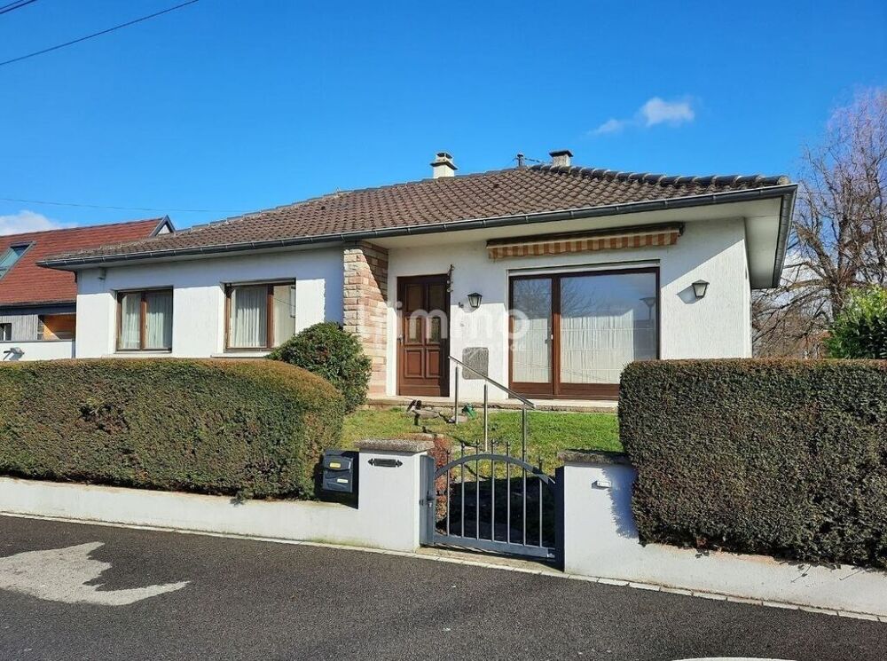 Maison de plain-pied avec terrain constructible sur 8,64 ares