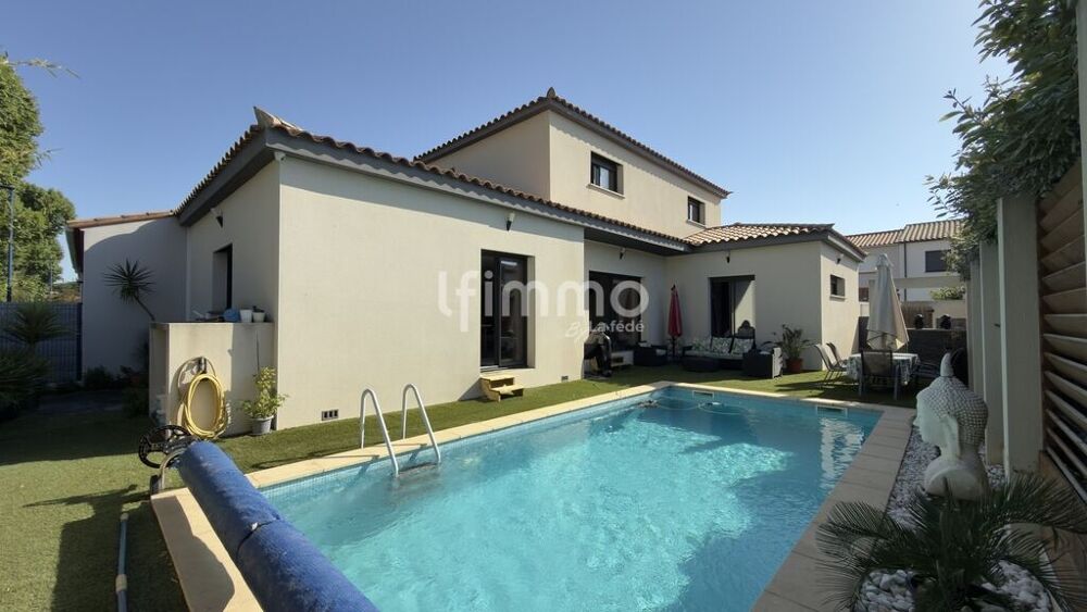 Vente Maison Maison 3 faces de 140 m2 avec 3 suites parentales - piscine Alenya