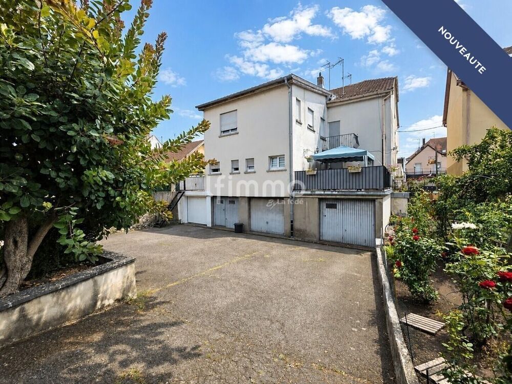 Duplex atypique de 158 m² avec jardin et 2 garages