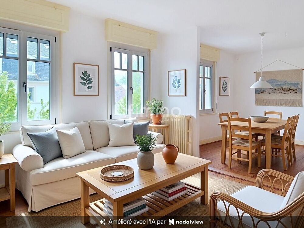 Vente Appartement Appartement 4 pièces –Saint-Florent Cronenbourg Strasbourg