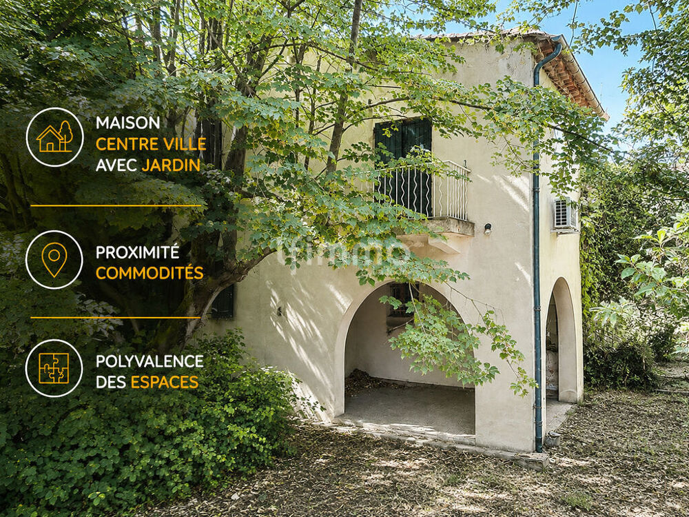 Vente Maison Centre Historique - Propriété de caractère : T5 avec jardin et g Brignoles