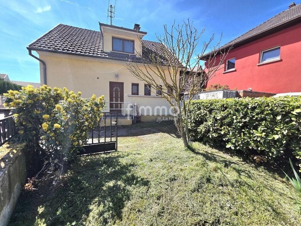 Maison 4 pièces 96 m² Soultzmatt Fort potentiel Garage + dépen