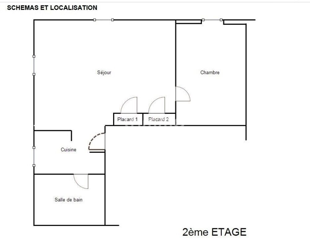 Location Appartement Charmant 2 Pièces Rénové avec Jardin Privatif Pagny-sur-moselle