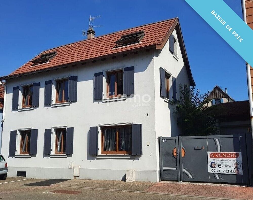 Chaleureuse maison 6p. de 117 m² env. (138 m² env. au sol)