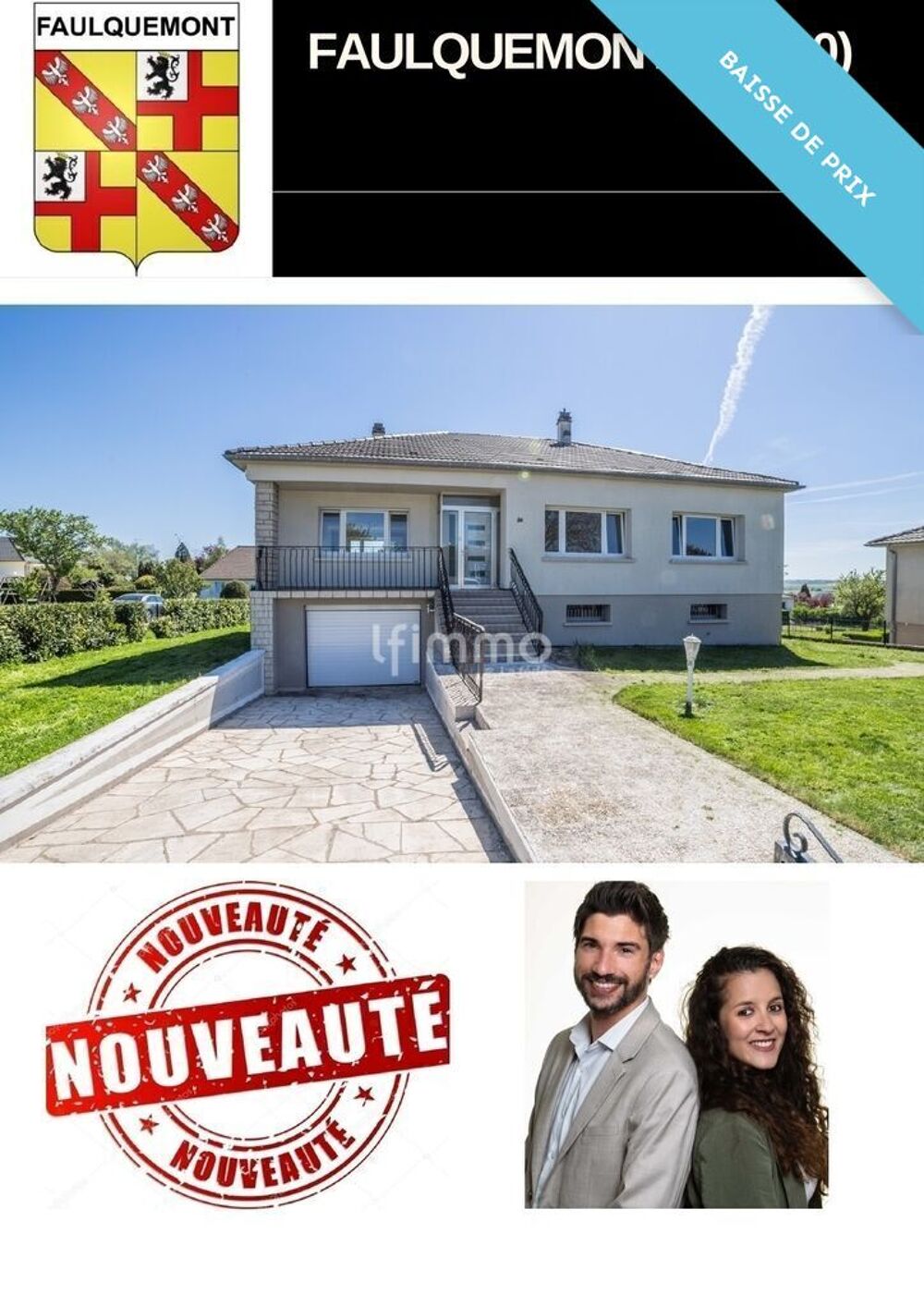 Maison 5 pièces 115 m² · à Faulquemont · 115 m² · 224 000 €