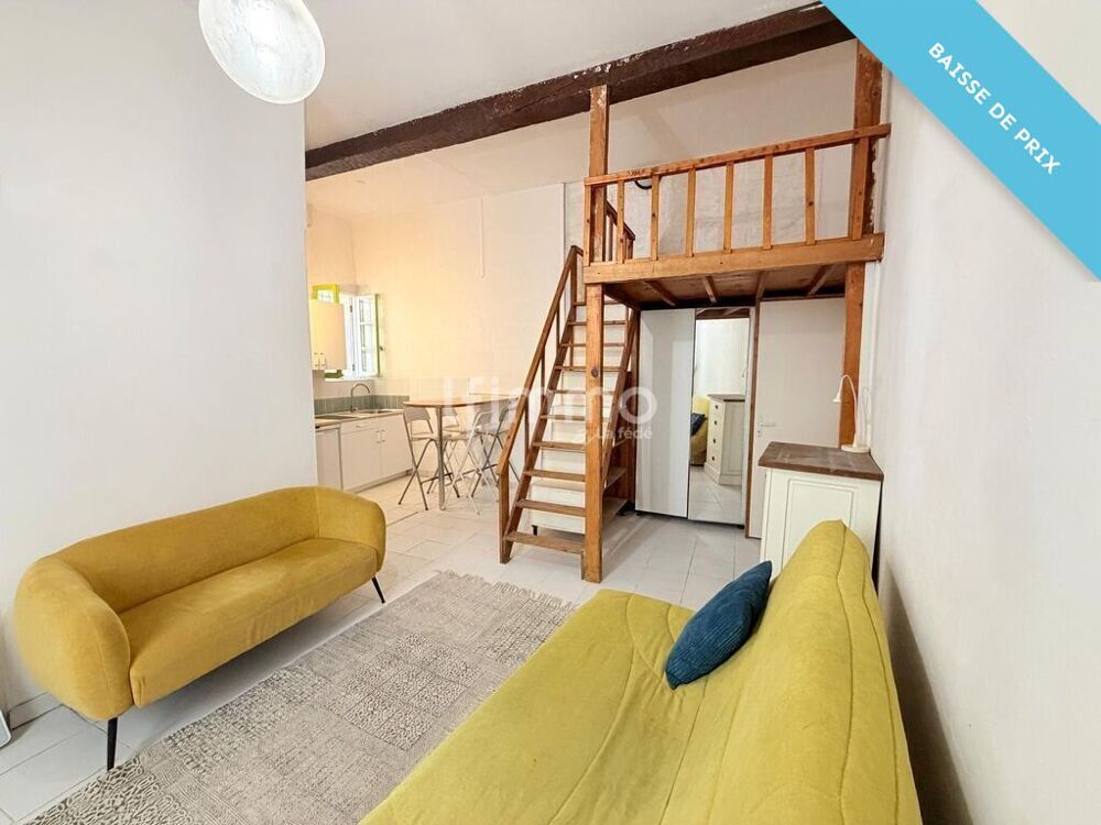 Studio 22 m² Montpellier centre, grande hauteur sous plafond