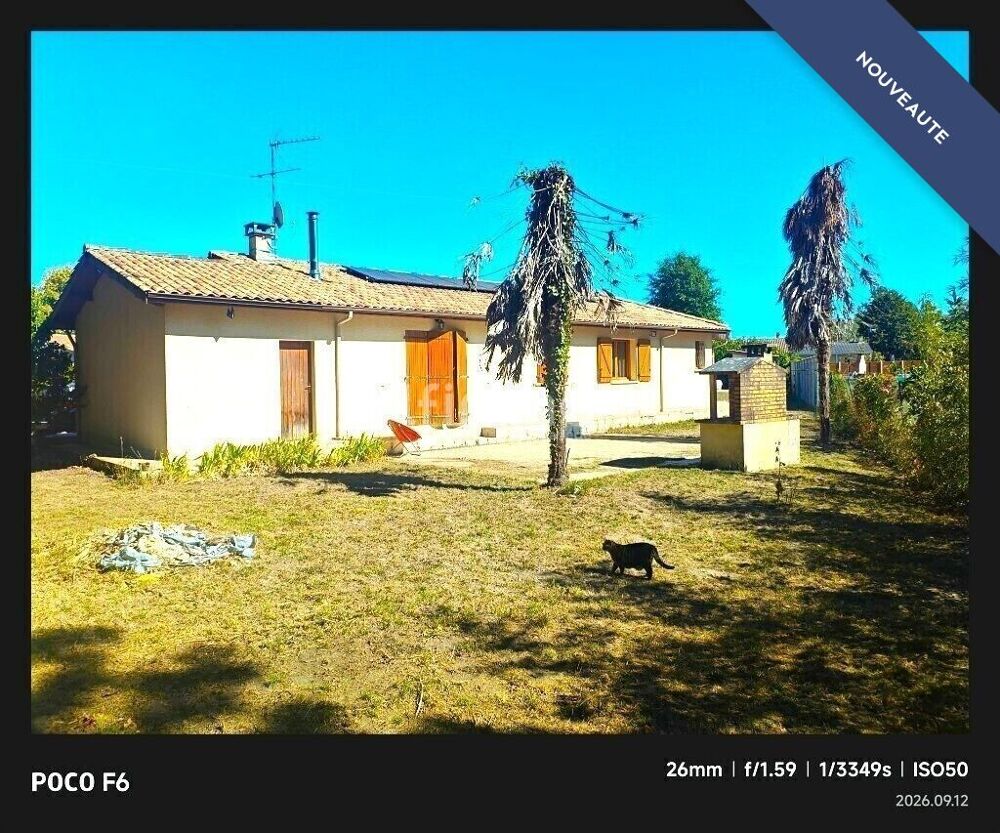 Vente Maison Belle maison de plain-pied avec piscine chauffée et panneaux so Ambarès-et-lagrave
