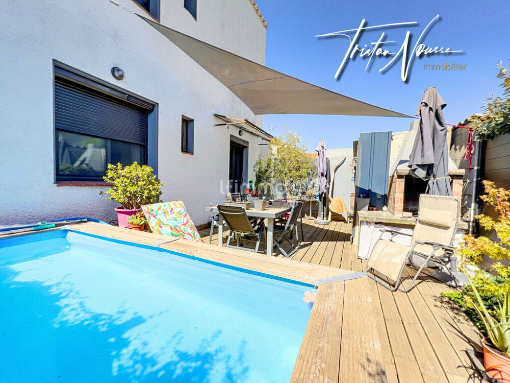 Maison 2 faces - 130 m2 - 4 chambres - Garage piscine - Saint Cy