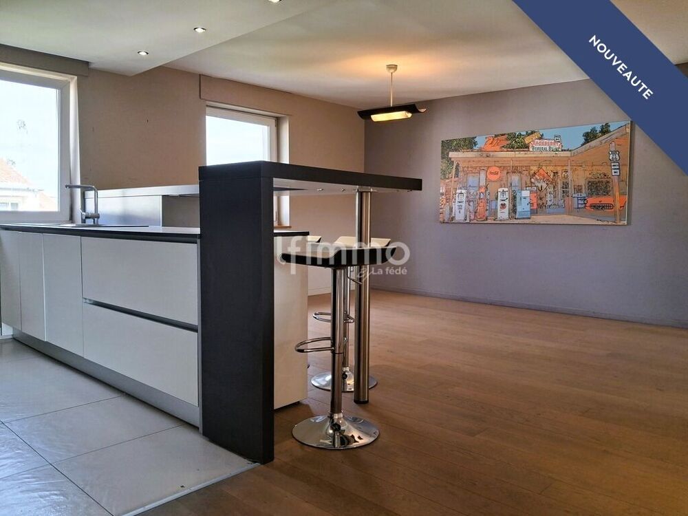 Vente Appartement Duplex 119m² Carrez-142m² au sol dernier étage cave garage Strasbourg