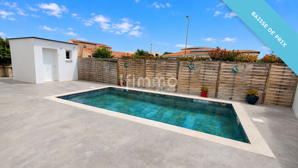 Vente Maison Maison 3 faces - 130 m2 - 5 chambres - Theza Théza
