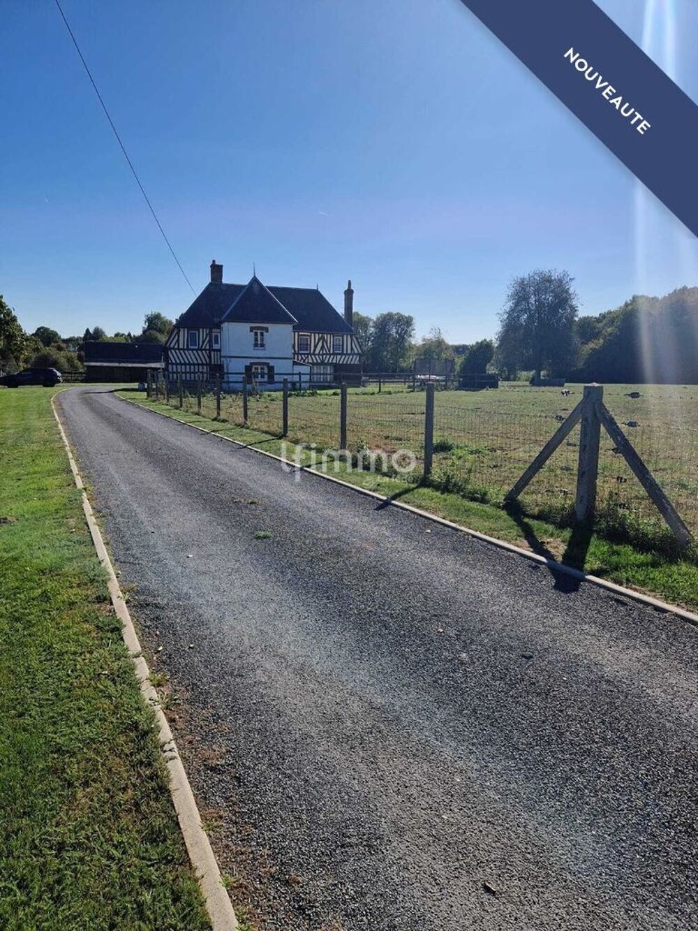 Vente Maison Propriété normande de 176 m² – 3 chambres – Courtonne-les-deux-églises