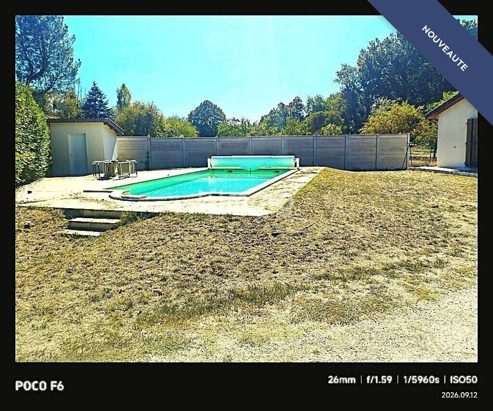 Vente Maison Belle maison de plain-pied avec piscine chauffée et panneaux so Ambarès-et-lagrave