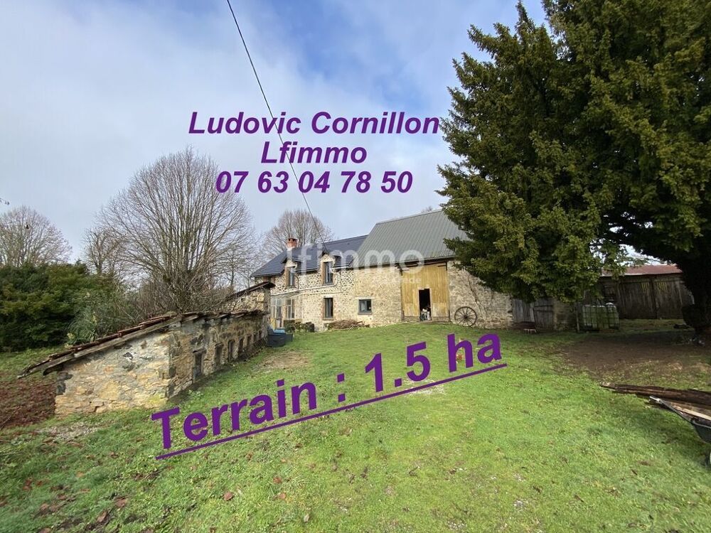 Vente Maison Maison à la campagne : 119m2, granges, 1.5ha La porcherie