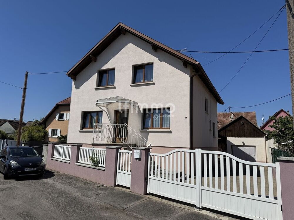 Maison 150 m²,4 chambres, dépendances et charme, Munchhouse
